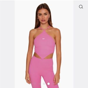 SPORTBODY® HALTER CROSS BRA 
Pucker